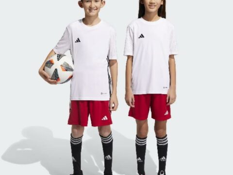 Adidas Tiro 23 Shorts junior, Rød