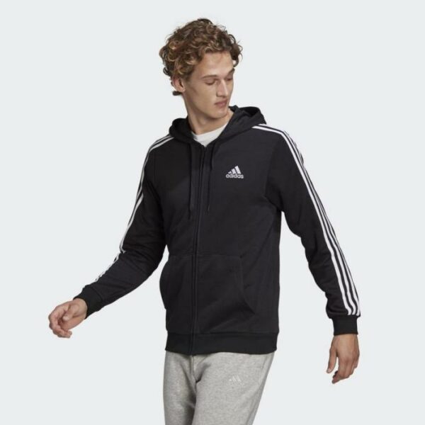 Adidas-Adidas M 3s Ft Full zip hettejakke-GK9032-Alvdal-Tynset Sport, Tynset-1 Adidas Adidas M 3s Ft Full zip hettejakke GK9032 Alvdal-Tynset Sport, Tynset 1