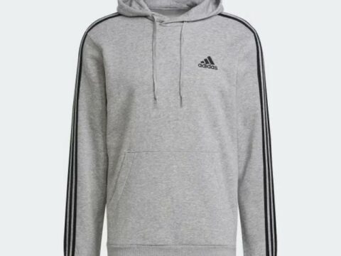 Adidas M 3stripes Fleece Hoodie