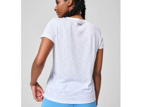Casall Soft Texture T-skjorte, hvit