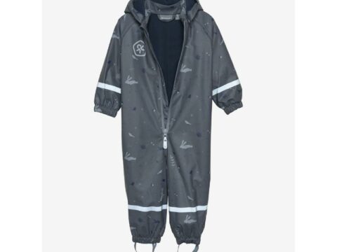 Color Kids Baby Regndress med fleece, blå