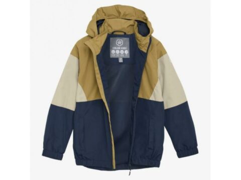 Color Kids Color Kids Colorblock skalljakke, fennel seed
