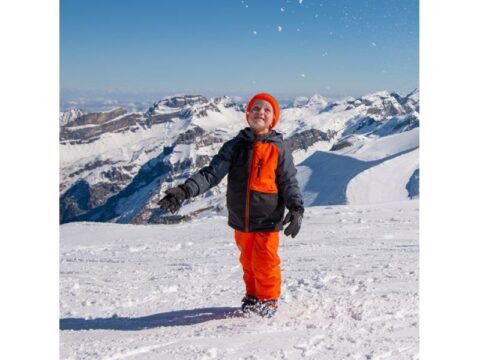 Color Kids Color Kids skipant w pockets, oransje