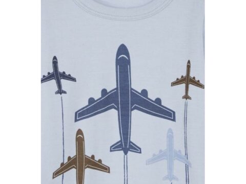 Hust & Claire Hust&Claire Abba genser med fly, cloud blue