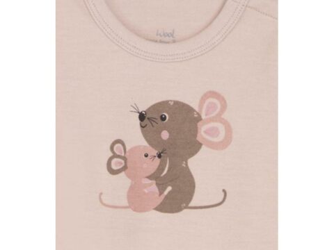 Hust & Claire Hust&Claire Baloo body med mus, rose cloud
