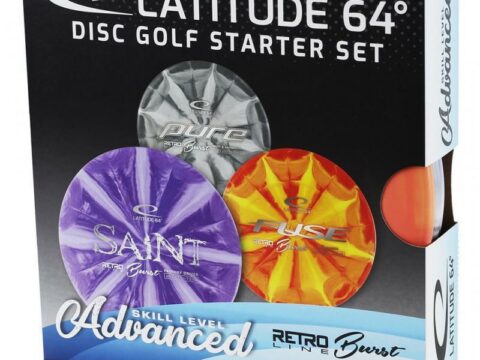 Latitude 64 Retro Burst Advanced Disc Golf Starter Set