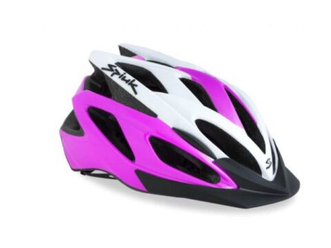 Spiuk Tamera Sykkelhjelm, rosa/hvit