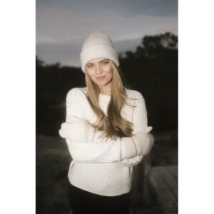 Twentyfour Twentyfour Finse Cable Ullgenser Dame, hvit 12135 Alvdal-Tynset Sport, Tynset 1