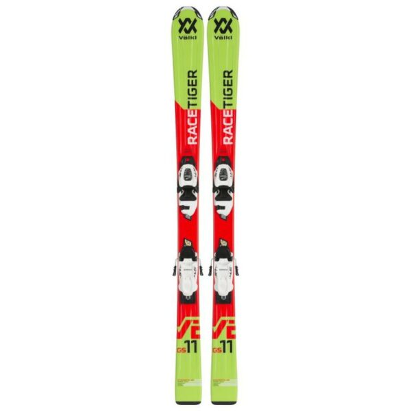 Vølkl Vølkl Racetiger Jr - Red m-binding (90-120 cm) 118461 Alvdal-Tynset Sport, Tynset 1