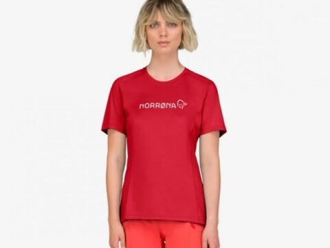 Norrøna Fjørå Equaliser lightweight T-Shirt W’s, adrenaline