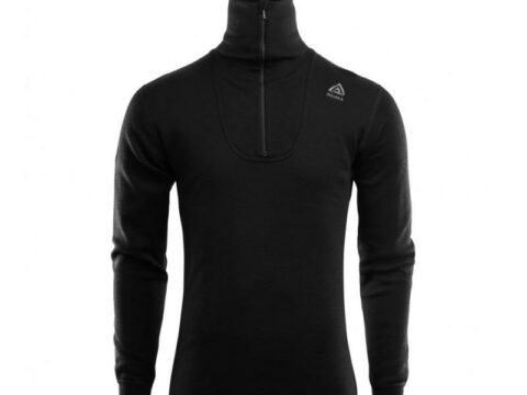 Aclima DoubleWool Polo Shirt zip, Man