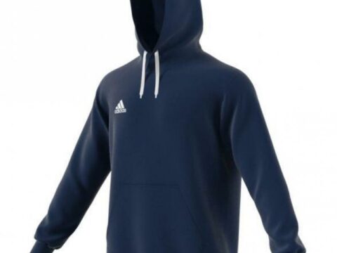 Adidas Entrada 22 Hettegenser, mørk blå