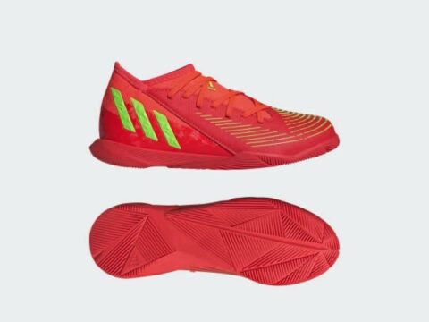 Adidas Predator Edge.3 Innendørs Junior futsal, rød