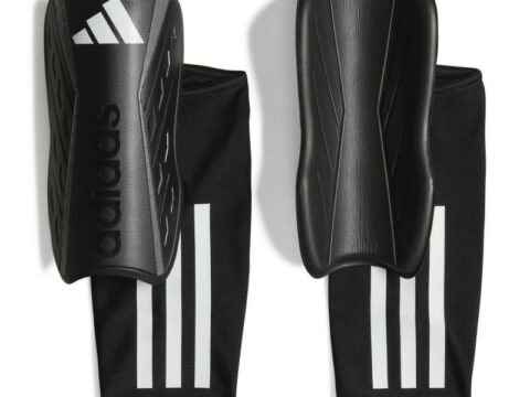 Adidas Tiro League leggskinn, svart/ hvit
