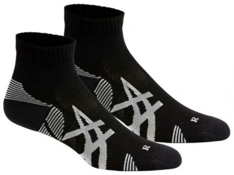 Asics 2ppk Cushion Run Quarter Sock