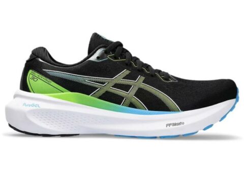 Asics Gel-Kayano 30 Herre, Black/Electric lime