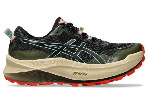 Asics Trabuco Max 3 Herre, Black/Smoke Blue