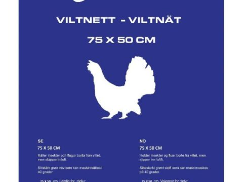 BRECOM Viltnett Fugl/Hare 75×50 cm