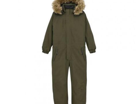 Color Kids Color Kids Coverall W Fake Fur All seams taped