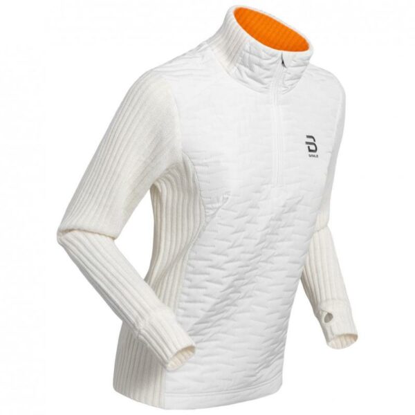 Dæhlie Dæhlie Half Zip Comfy 2.0 Ullgenser dame, hvit 333996 Alvdal-Tynset Sport, Tynset 1