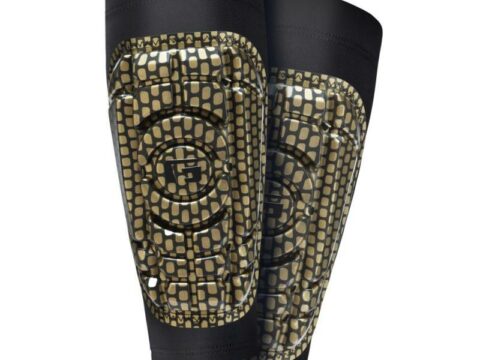 G-Form Leggskinn Pro-S Compact, sort/gull