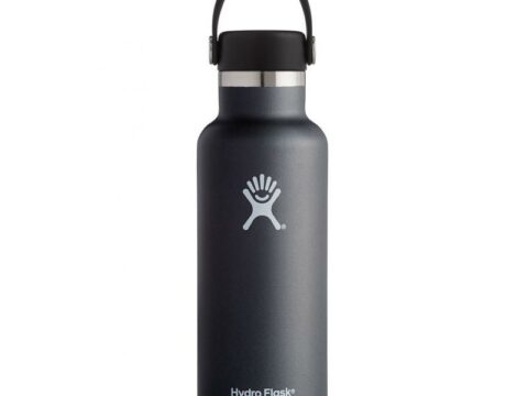 Hydro Flask 21oz Standard Mouth Flex Cap, Black