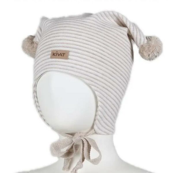 Kivat Knytelue Beige striper 349L-82 Alvdal-Tynset Sport 1