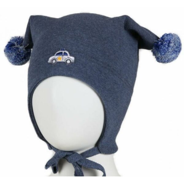 Kivat Knytelue Bomull Bil, blå Alvdal-Tynset Sport 1