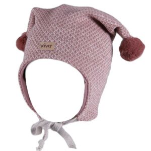 Kivat Knytelue mønster, støvrosa Alvdal-Tynset Sport 1