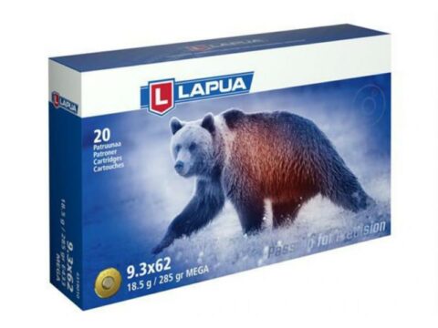 LAPUA SP Mega 9,3×62 18,5g/ 285grs 20 stk