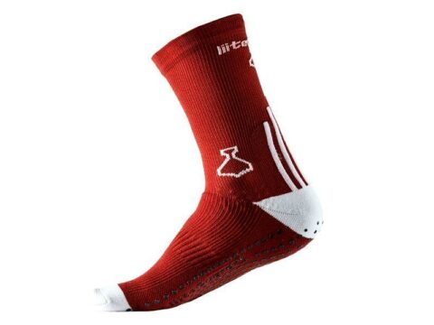 Liiteguard PRO-TECH fotballsokker, rød