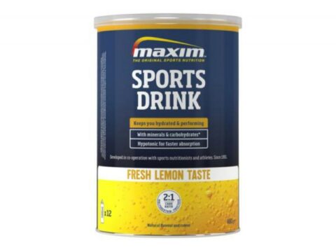 Maxim Sports Drikk 480g Sitron