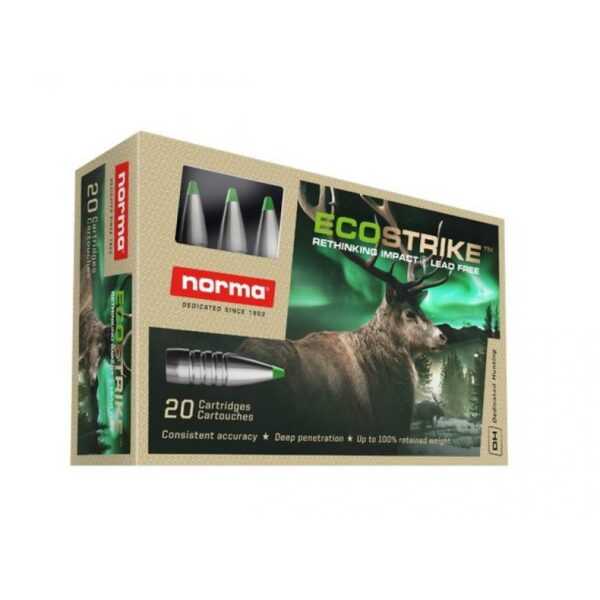 NORMA Ecostrike 308Win 165gr-10,7g Blyfri kobberkule 115943 Alvdal-Tynset Sport 1