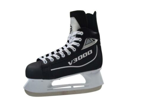 Nijdam V3000 HOCKEYSKØYTE JR BLACK/WHITE str 30