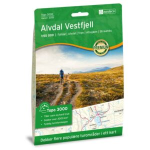 Nordeca Alvdal Vestfjell 1:50 000 N3015 Alvdal-Tynset Sport 1