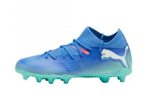 Puma Future 7 Match fotballsko junior Fg/Ag, blå