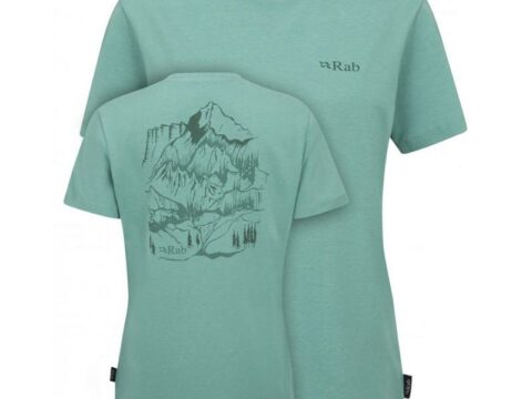 Rab Tuku Ridge T-skjorte dame, glacier blue
