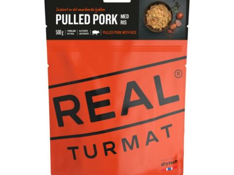 Real Turmat Pulled pork med ris 500 gr