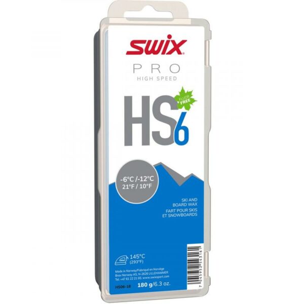 Swix HS6 Blue, -6°C--12°C, 180g HS06-18 Alvdal-Tynset Sport 1