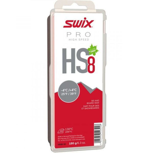 Swix HS8 Red, -4°C-+4°C, 180g HS08-18 Alvdal-Tynset Sport 1