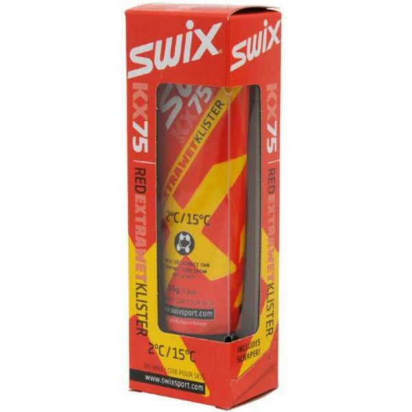 Swix KX75 Red Extra Wet Klister 2C-15C KX75 Alvdal-Tynset Sport 1