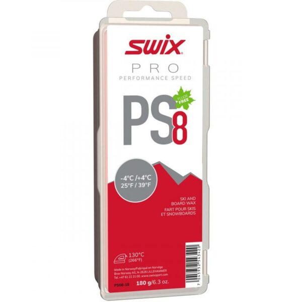 Swix PS8 Red, -4°C-+4°C, 180g PS08-18 Alvdal-Tynset Sport 1