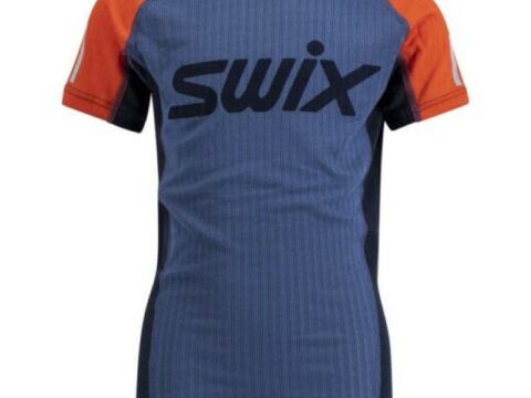 Swix Roadline Racex Short Sleeve Jr, lake blue