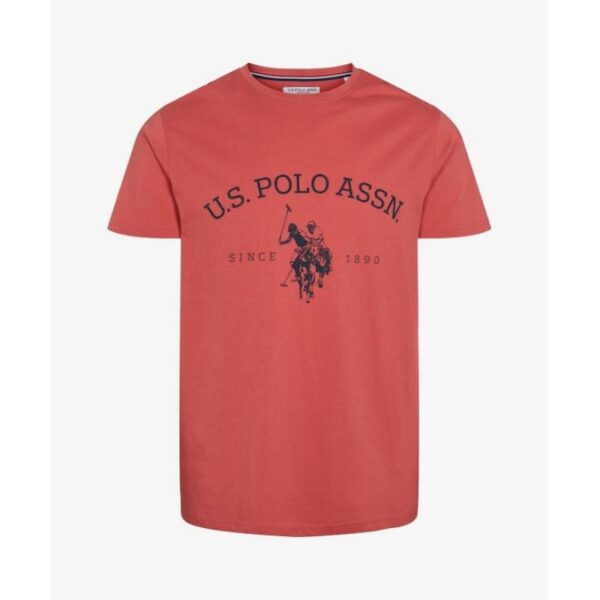 U.S. Polo Assn. U.S Polo Archibald T-Skjorte herre, mineral rød 101318 Alvdal-Tynset Sport 1