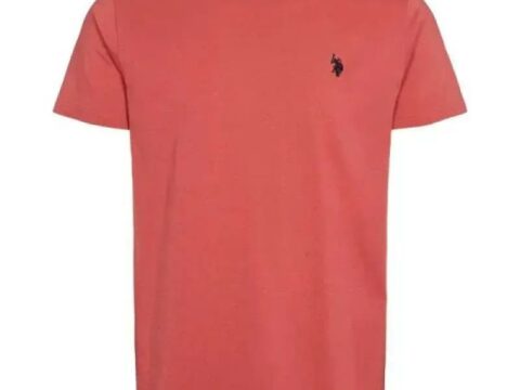 U.S. Polo Assn. U.S Polo Arjun T-Skjorte herre, mineral red