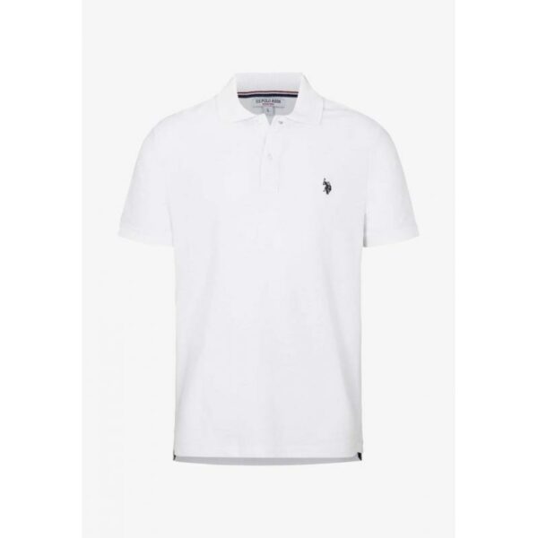 U.S. Polo Assn. U.S. Polo Alfred Pique, hvit 101299 Alvdal-Tynset Sport 1