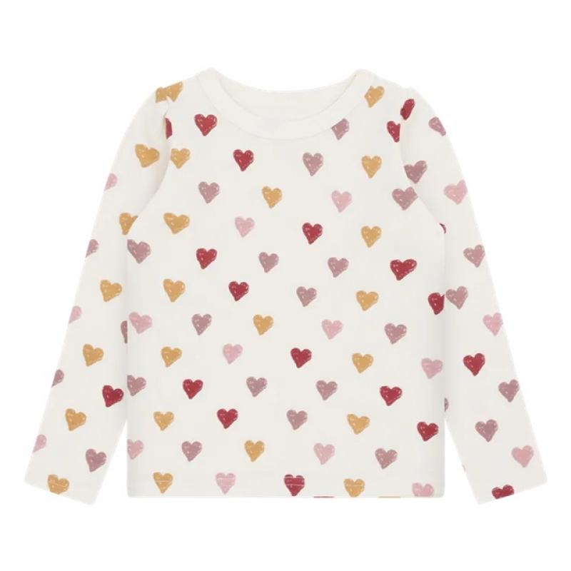 Hust & Claire Abba Genser Hearts Puff, Off White