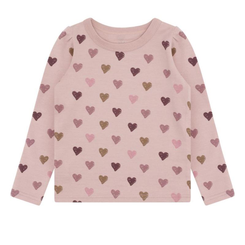 Hust & Claire Hust & Claire Abba Genser Hearts Puff, Adobe Rose