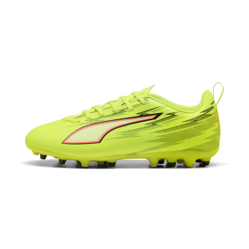 Puma Ultra 6 Play fotballsko junior Mg, gul