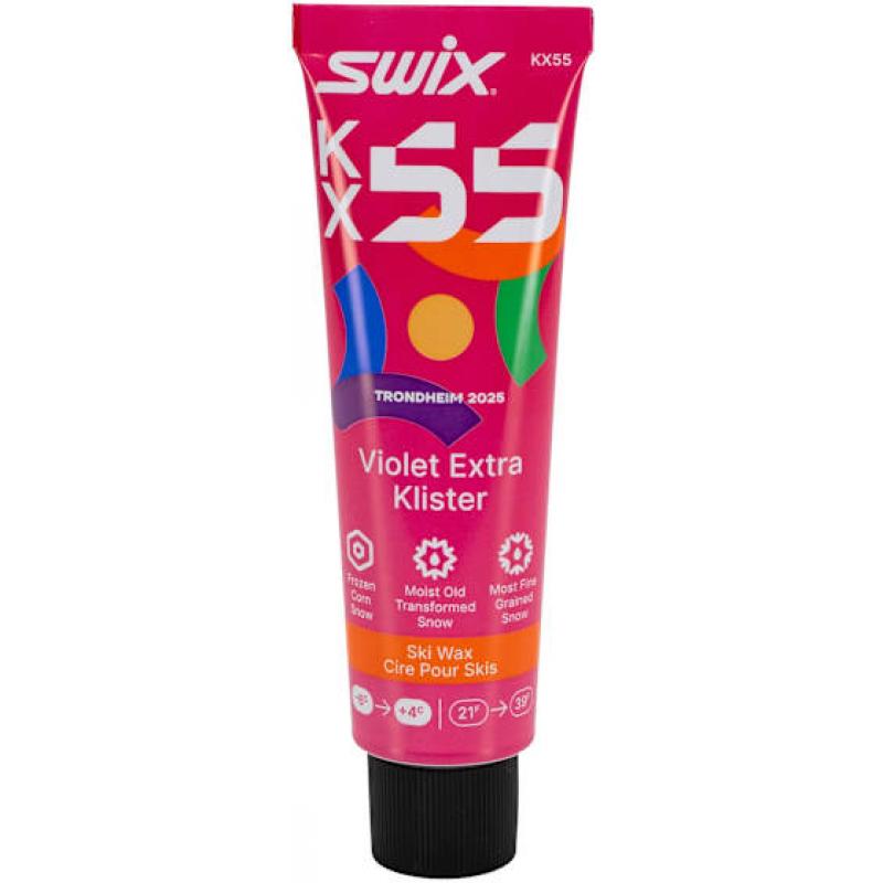 Swix KX55 Violet Extra Klister -6 to +4